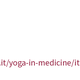 Link e QR Code del Master Yoga in Medicine
